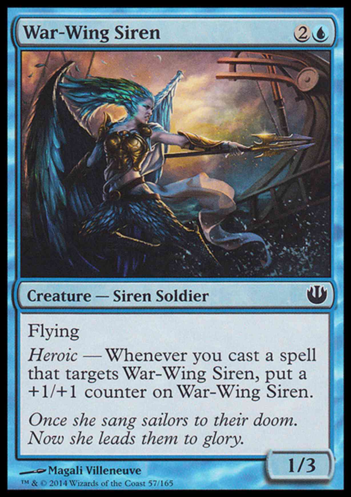 War-Wing Siren magic card front