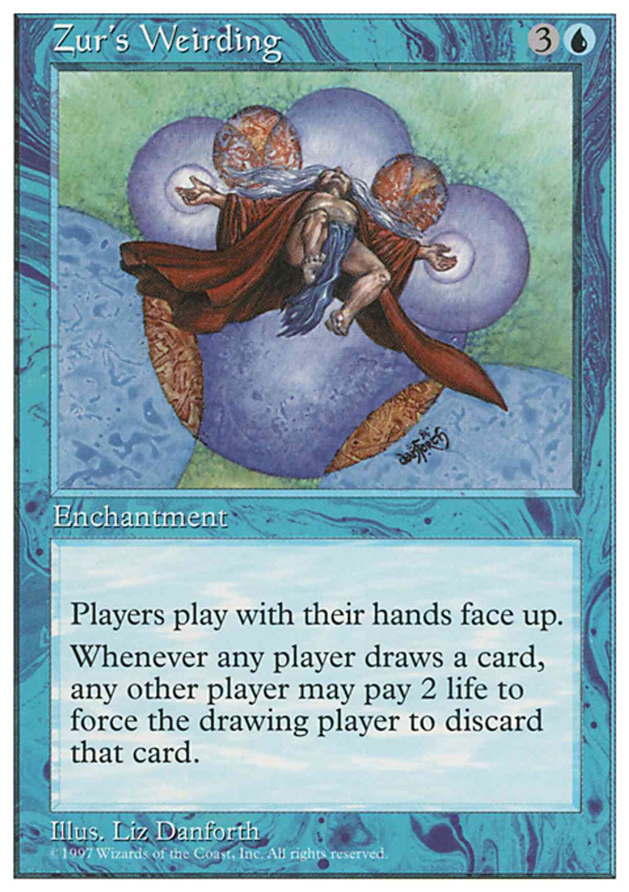 Zur's Weirding magic card front