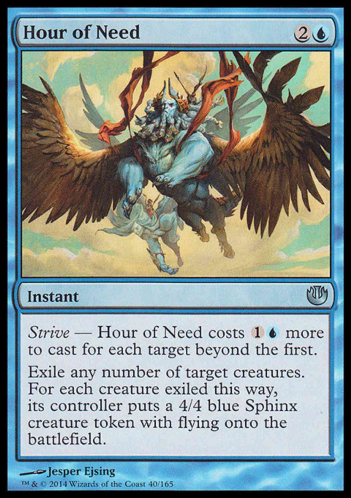 Hour of Need magic card front