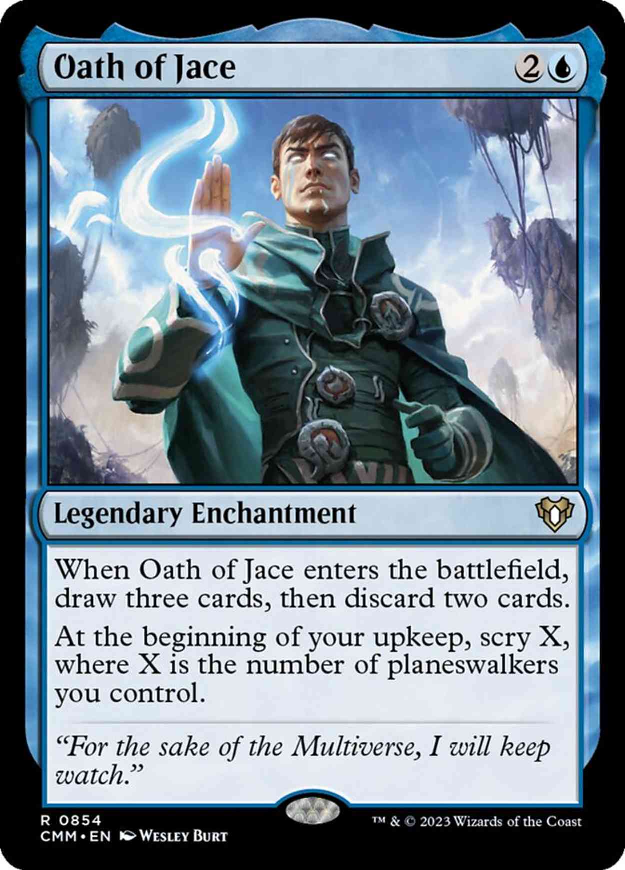 Oath of Jace magic card front