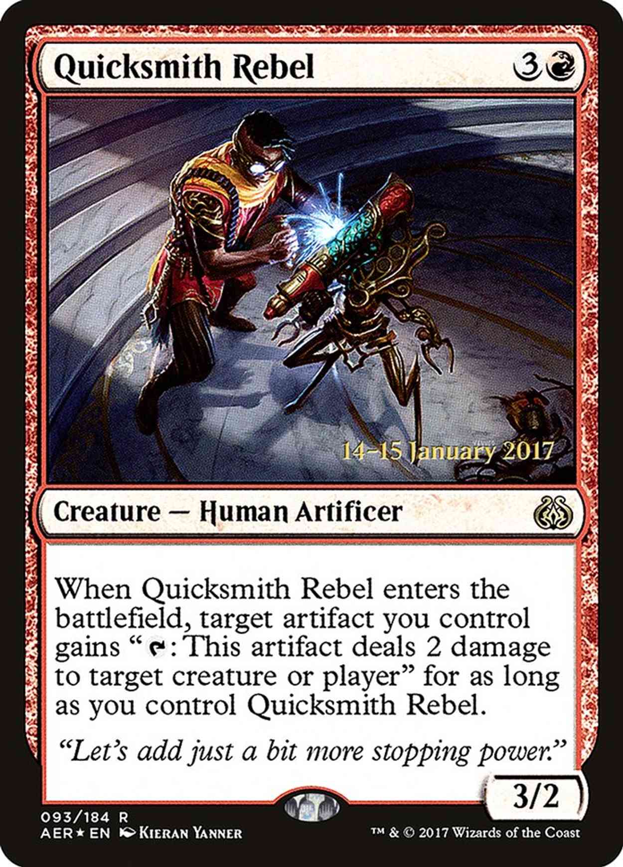 Quicksmith Rebel magic card front