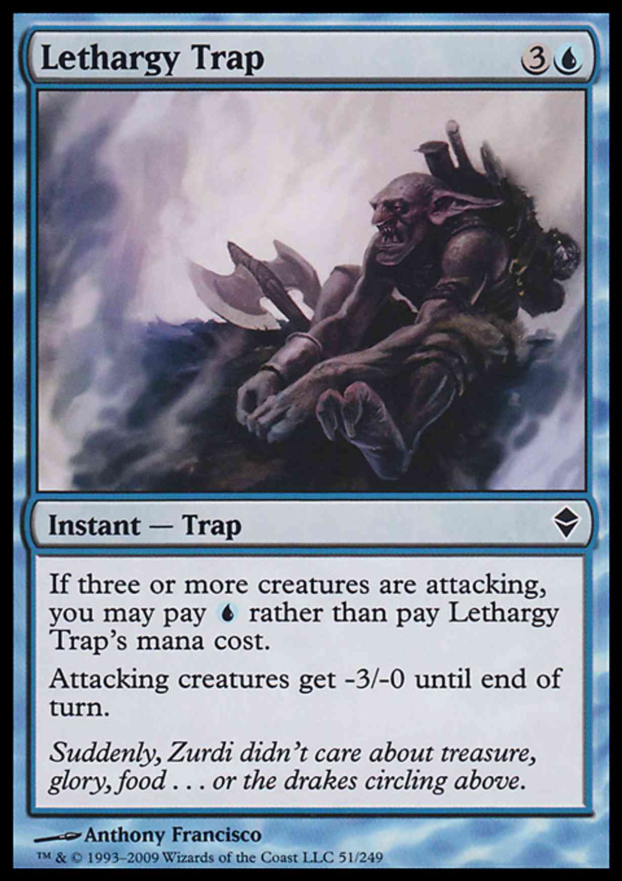 Lethargy Trap magic card front