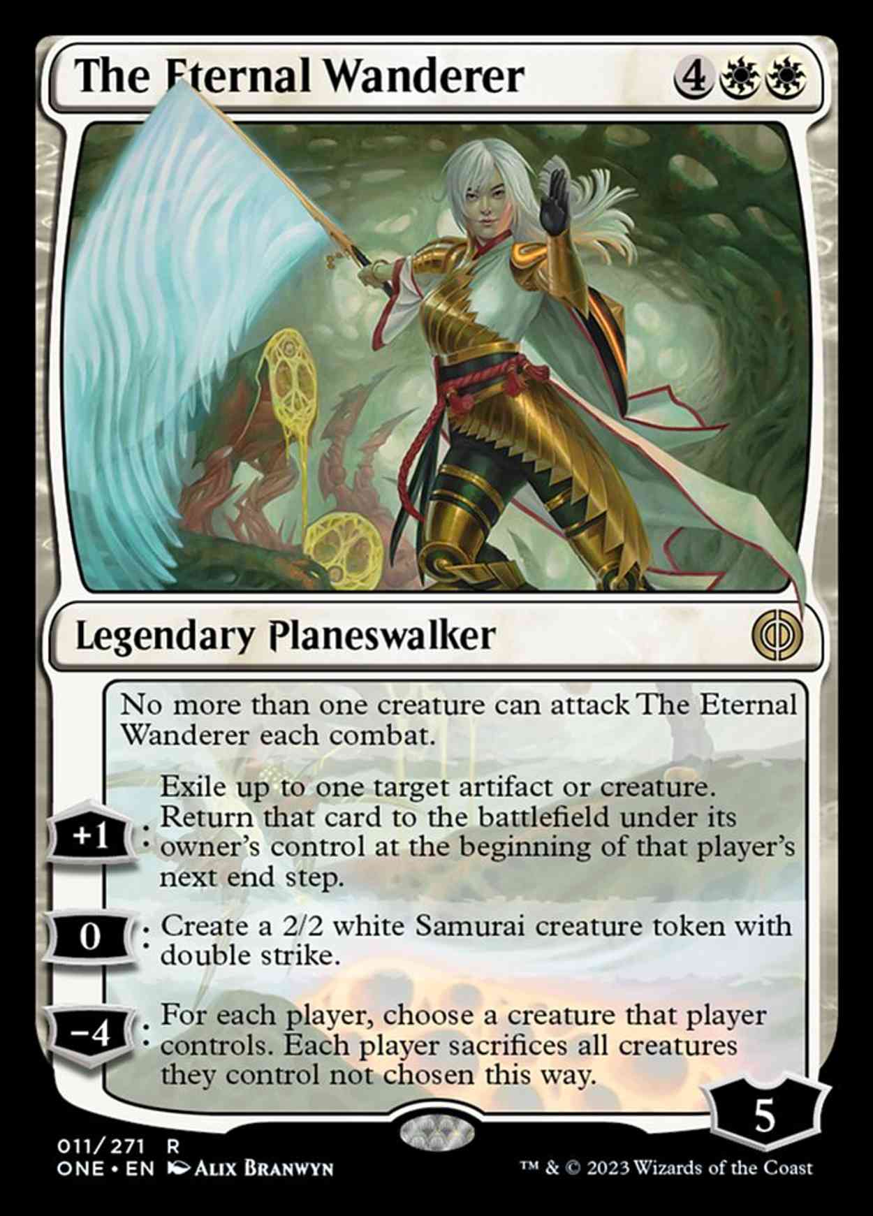 The Eternal Wanderer magic card front