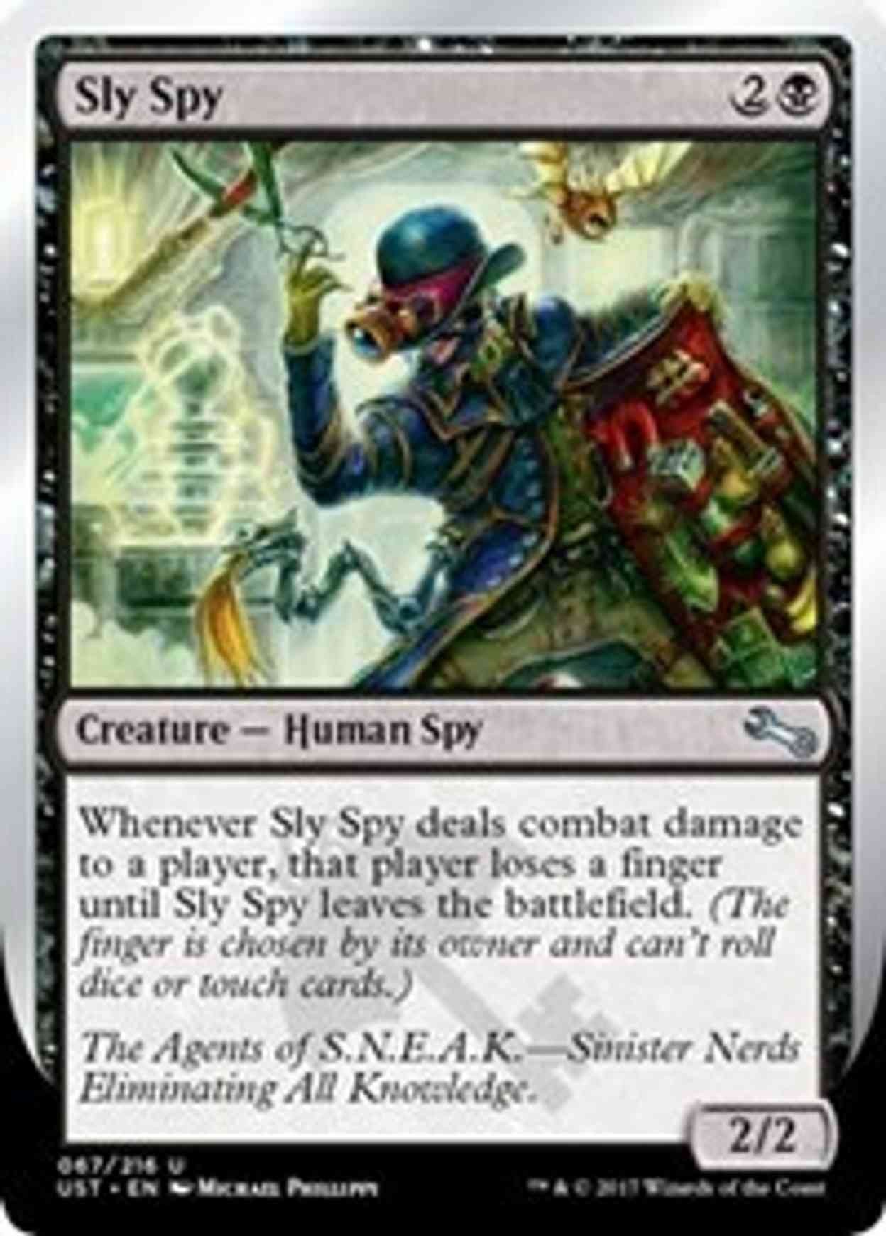 Sly Spy (C) magic card front