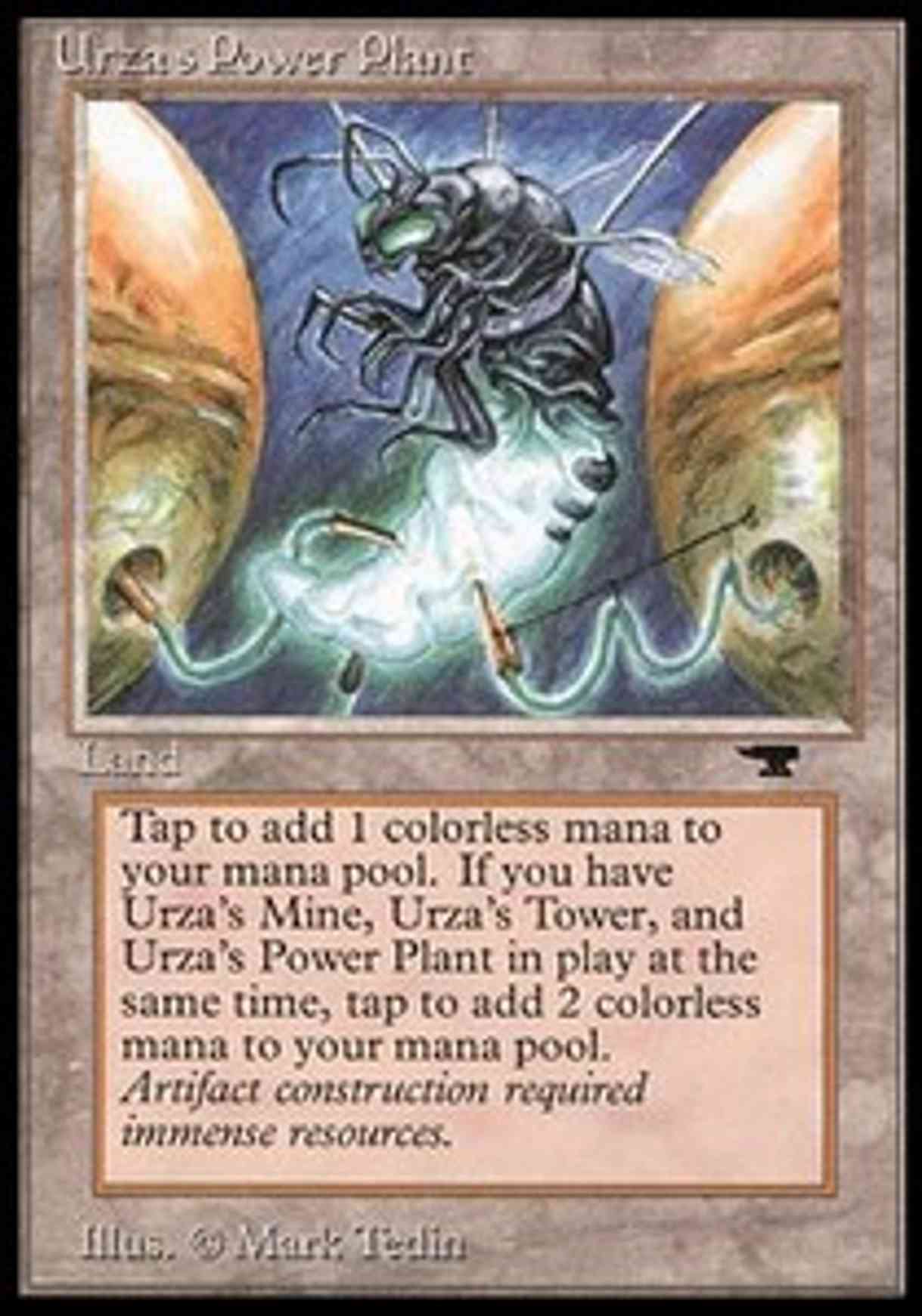 Urza's Power Plant (Bug) magic card front
