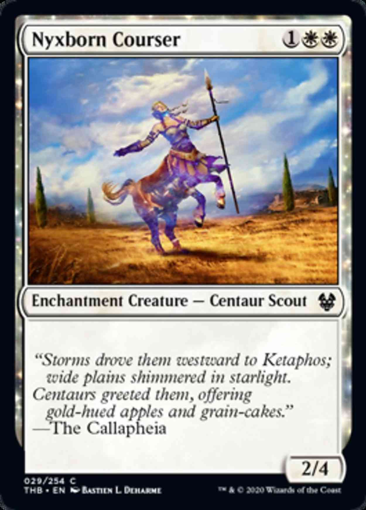 Nyxborn Courser magic card front
