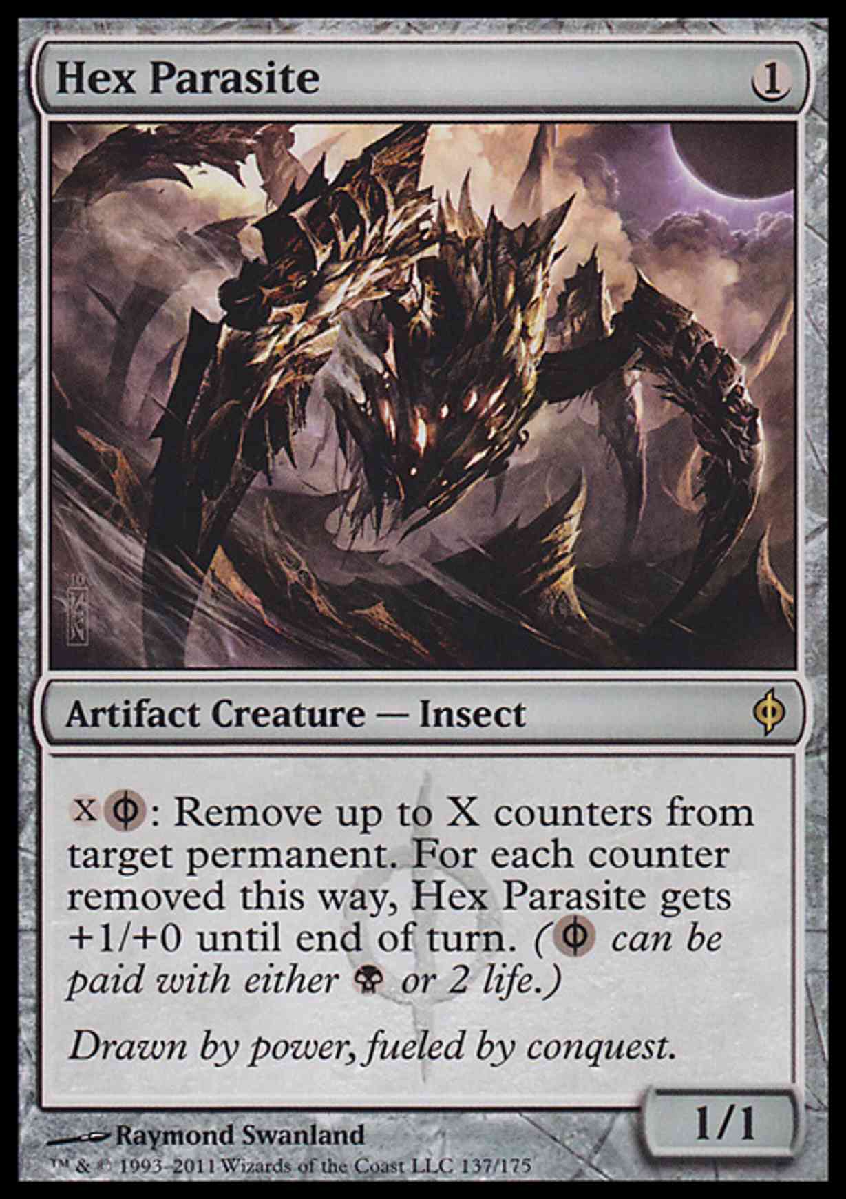 Hex Parasite magic card front