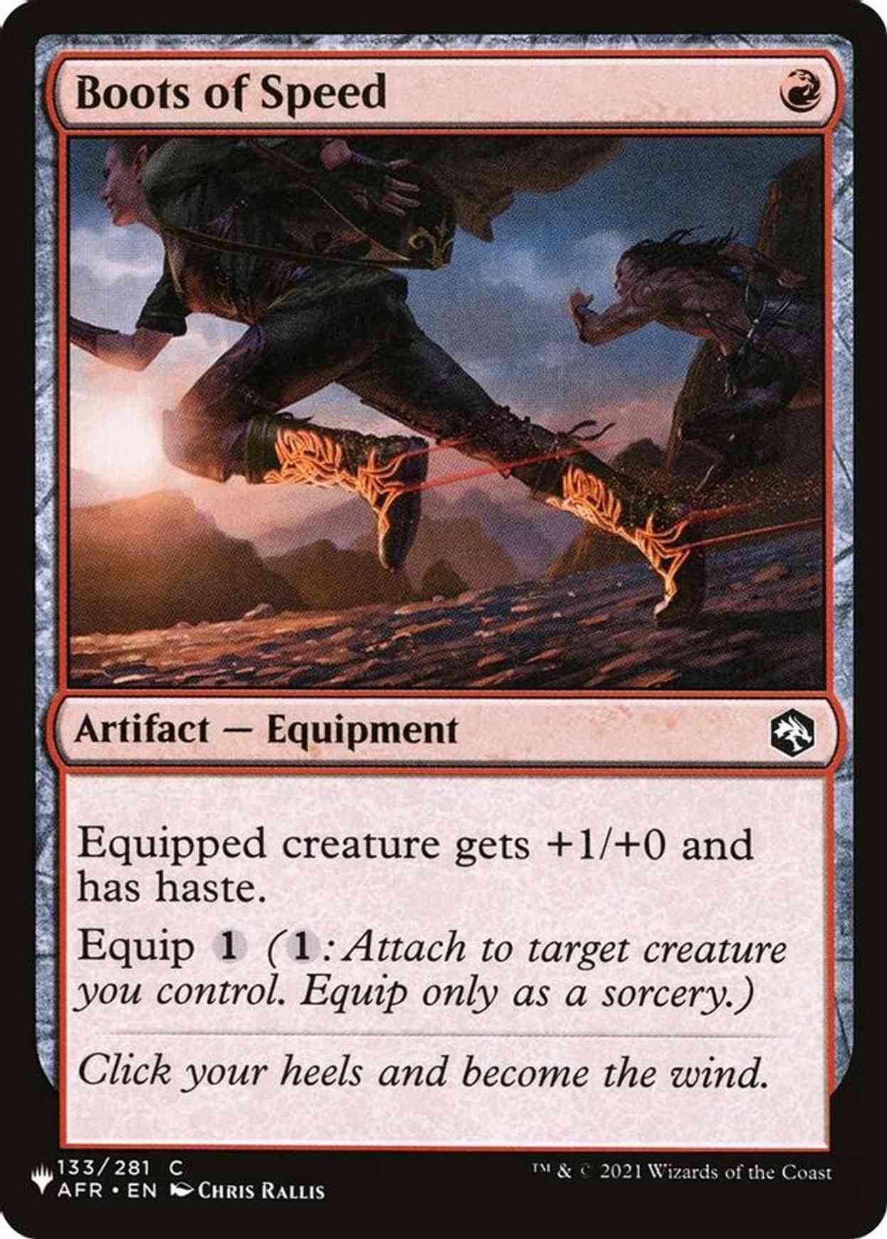 Boots of Speed magic card front