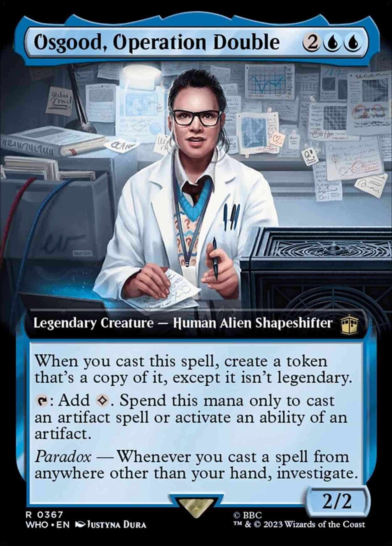 Osgood, Operation Double (Extended Art) magic card front