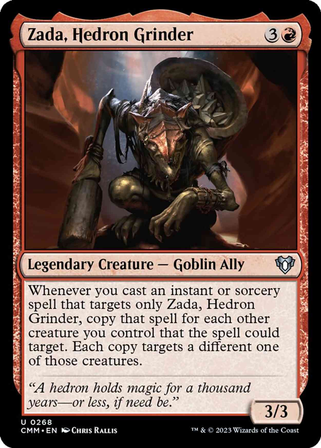 Zada, Hedron Grinder magic card front