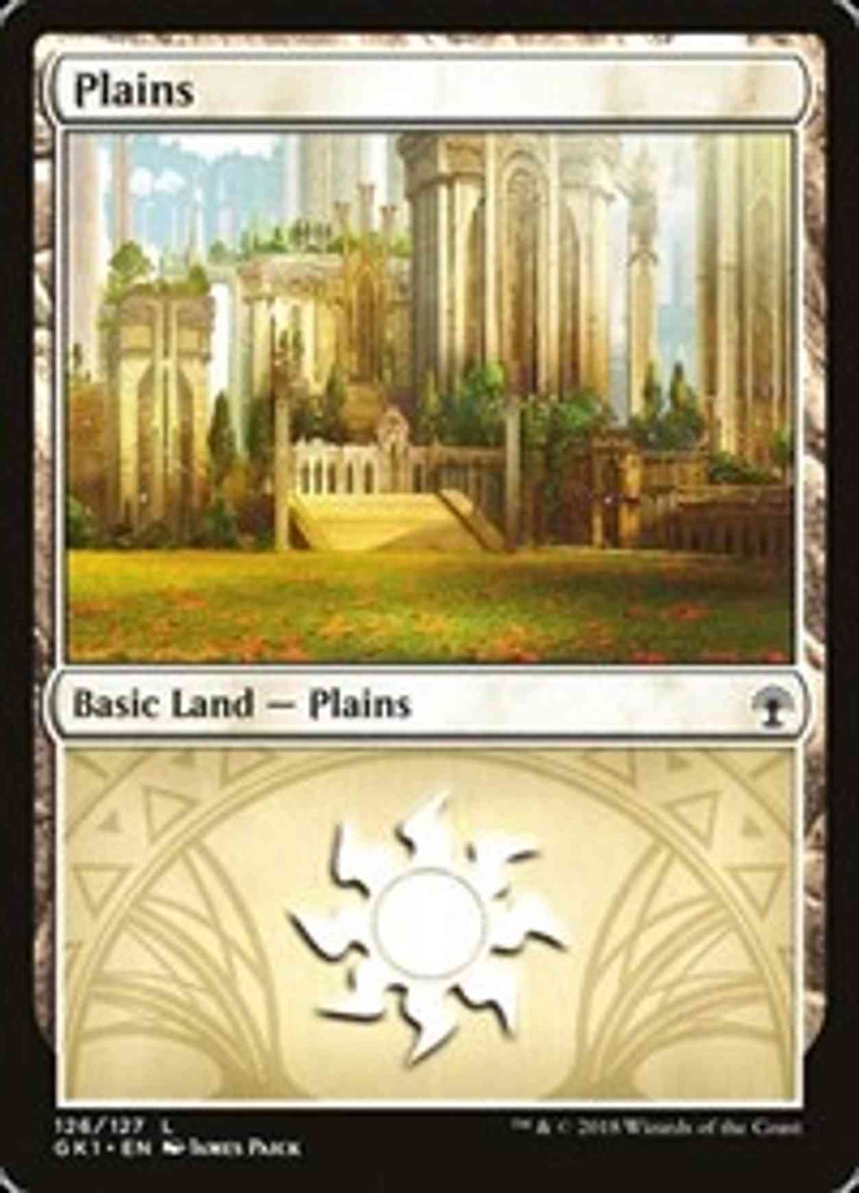 Plains (126) magic card front