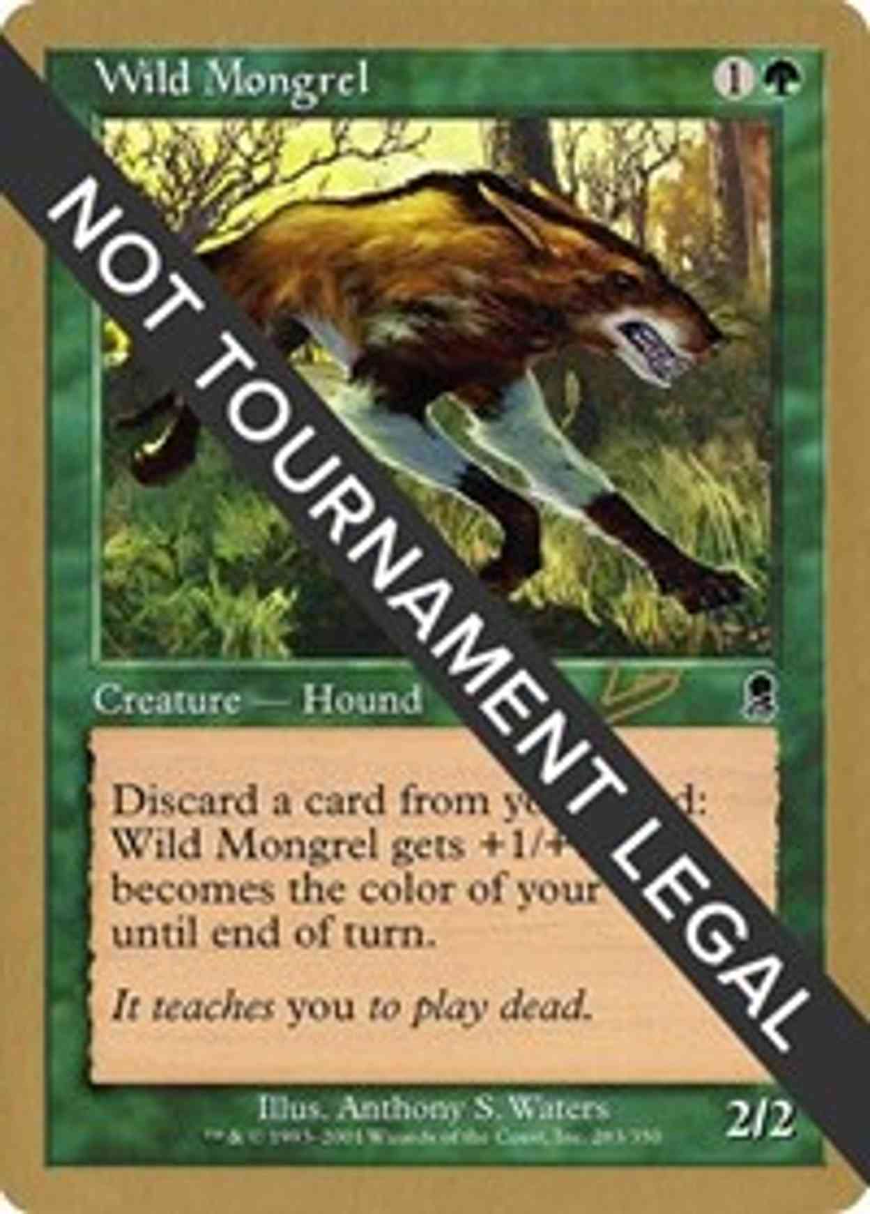 Wild Mongrel - 2002 Raphael Levy (ODY) magic card front