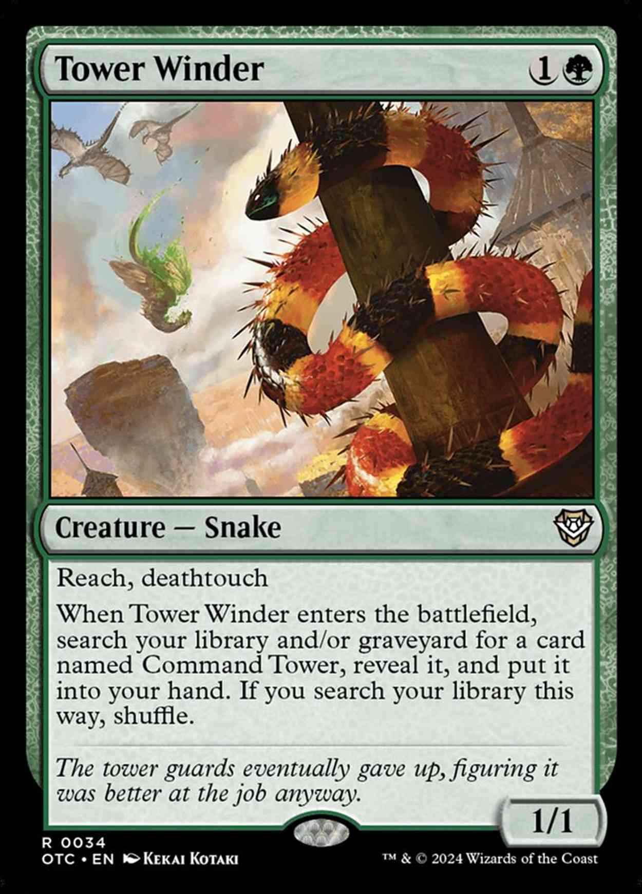 Tower Winder magic card front