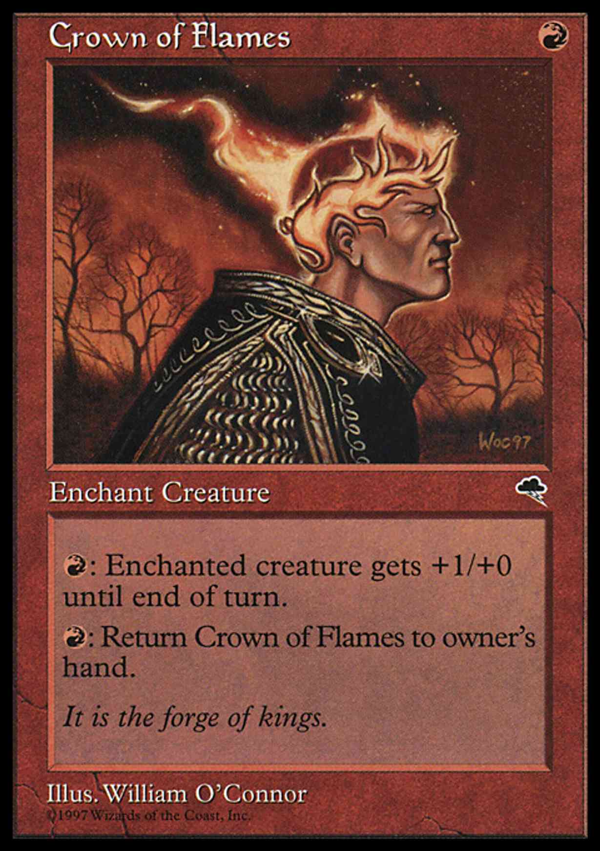 Crown of Flames magic card front