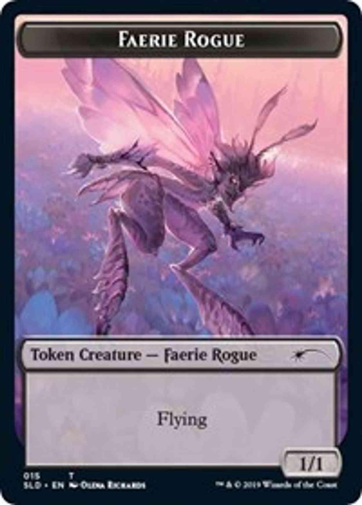 Faerie Rogue Token (15) magic card front