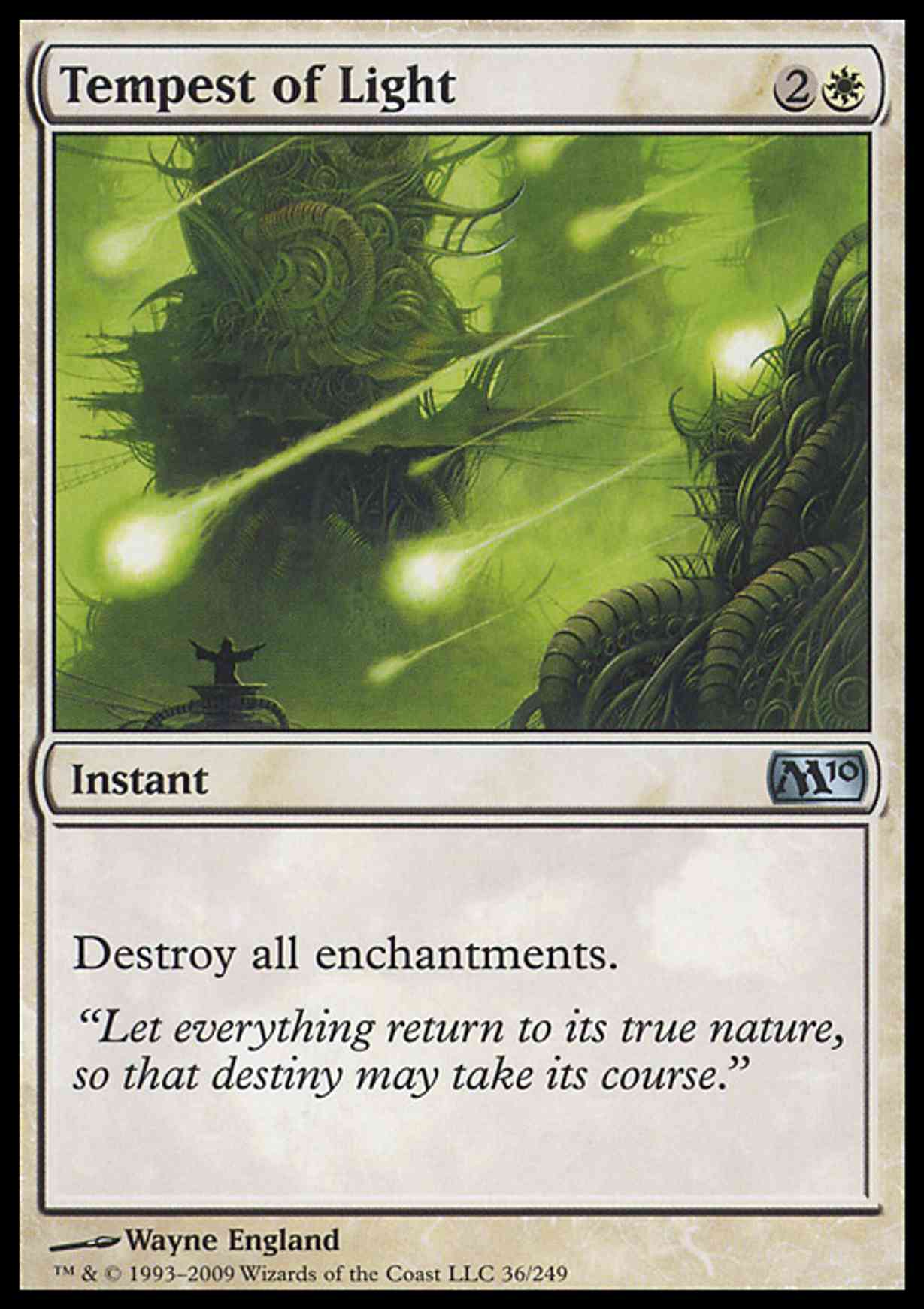 Tempest of Light magic card front