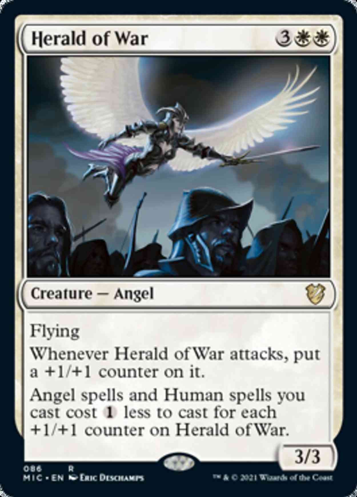 Herald of War magic card front