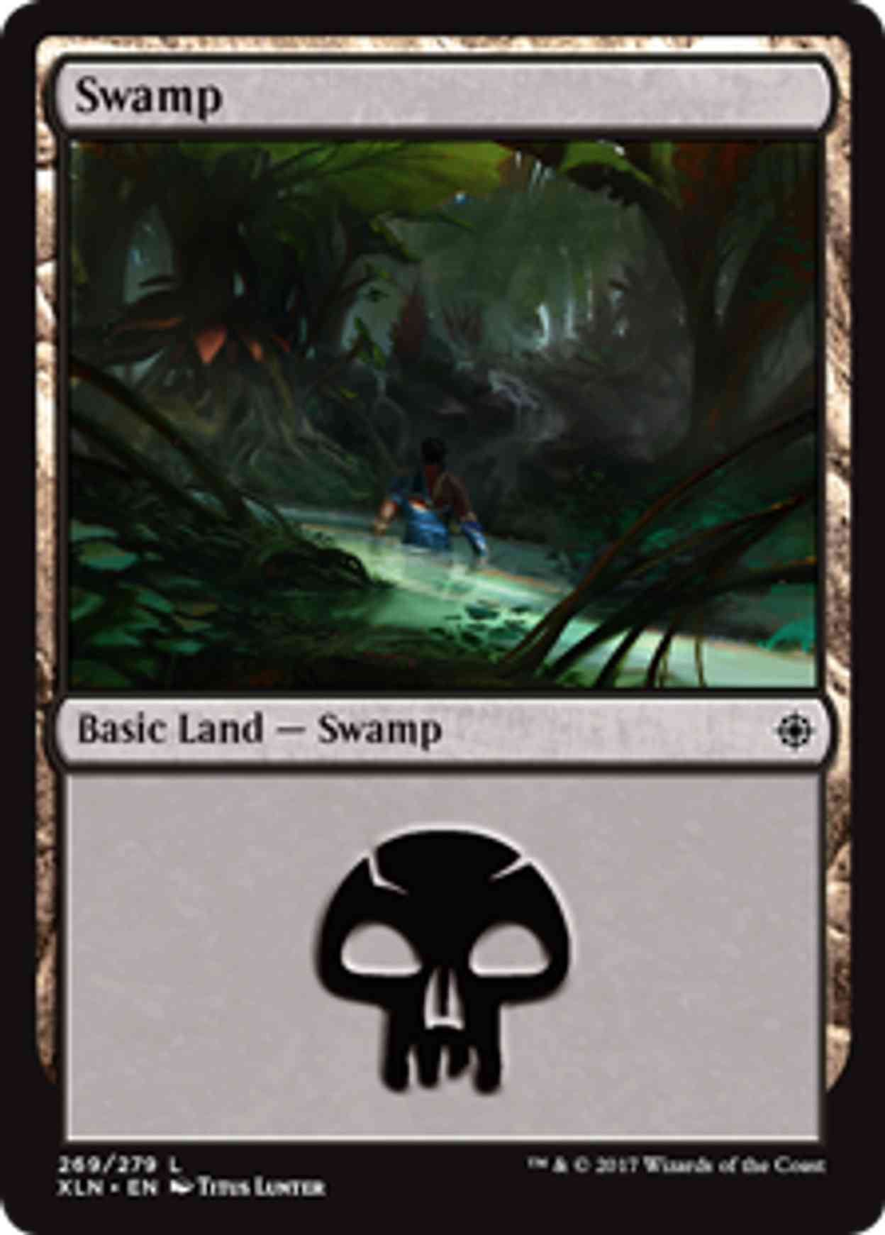 Swamp (269) magic card front