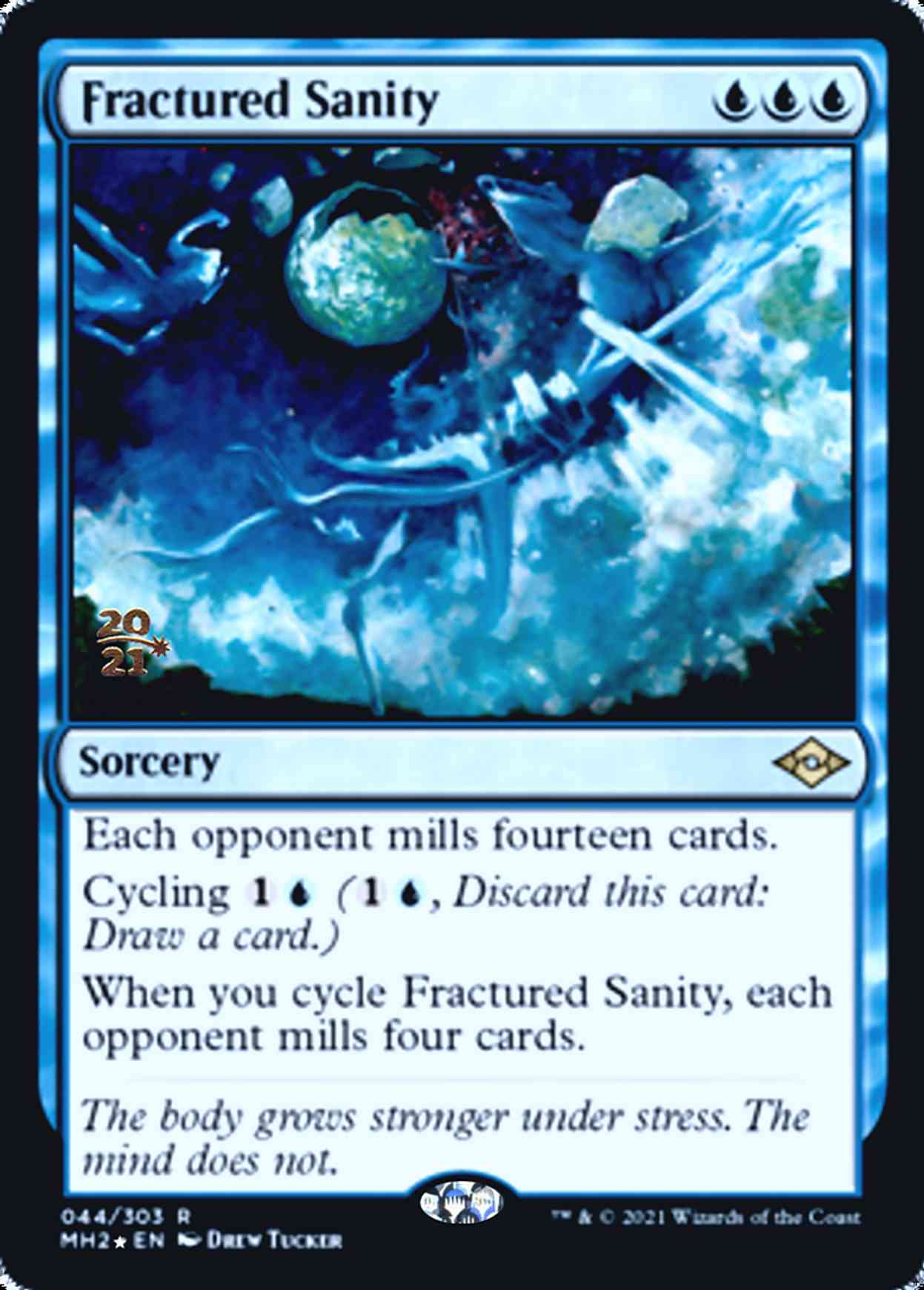 Fractured Sanity magic card front
