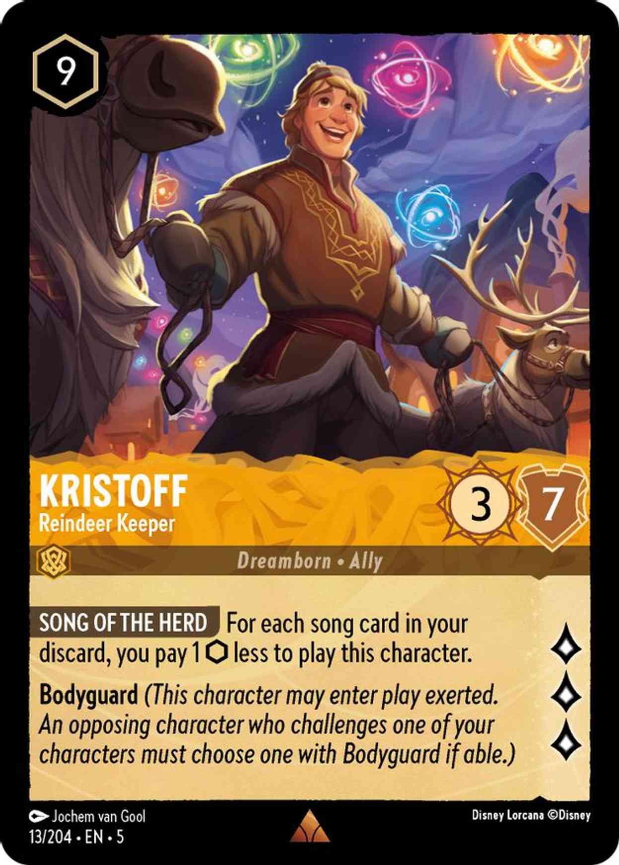 Kristoff - Reindeer Keeper magic card front