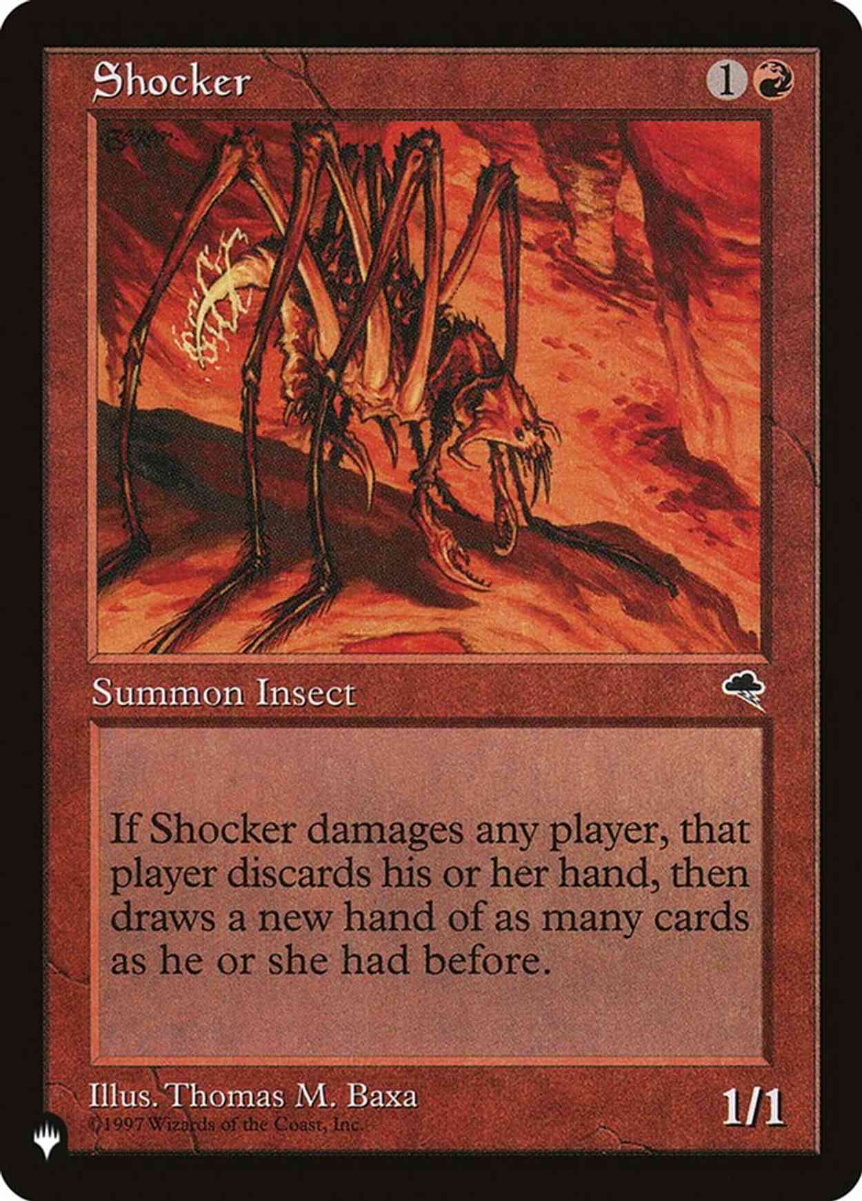 Shocker magic card front
