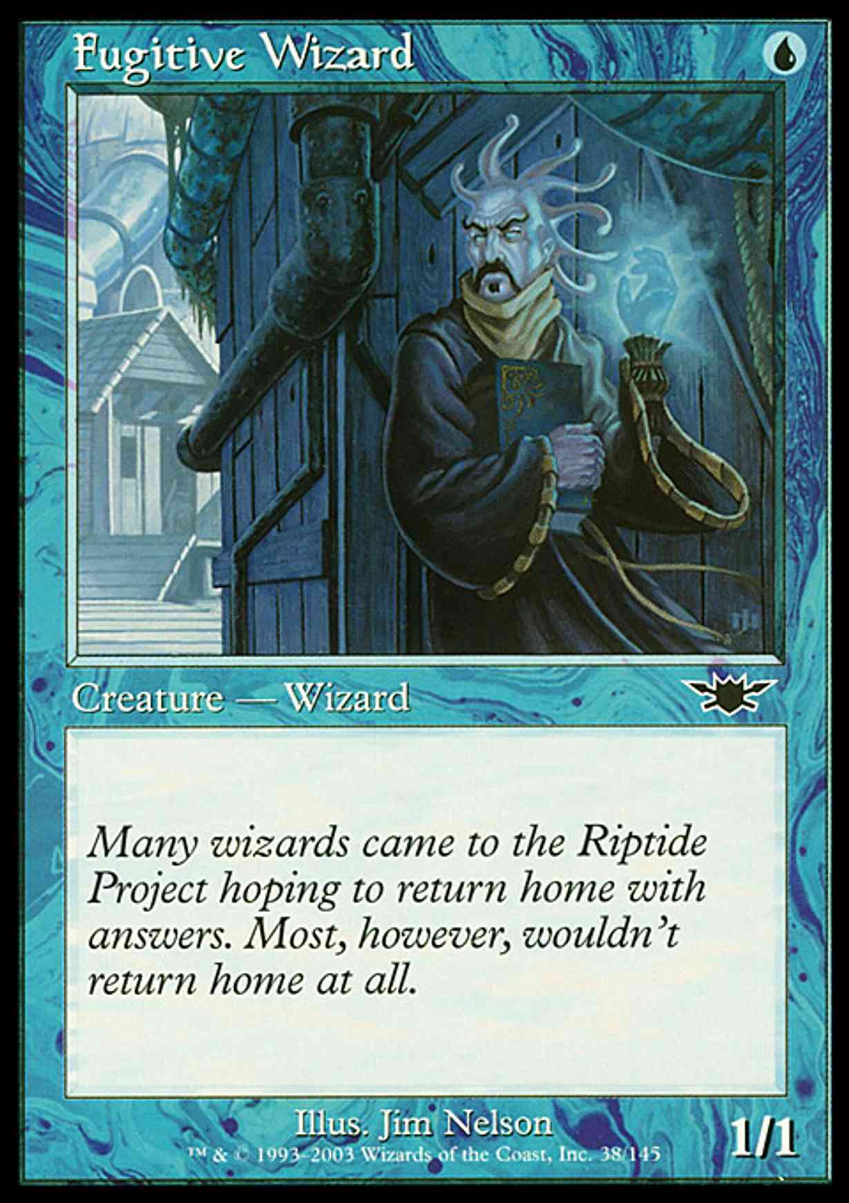 Fugitive Wizard magic card front