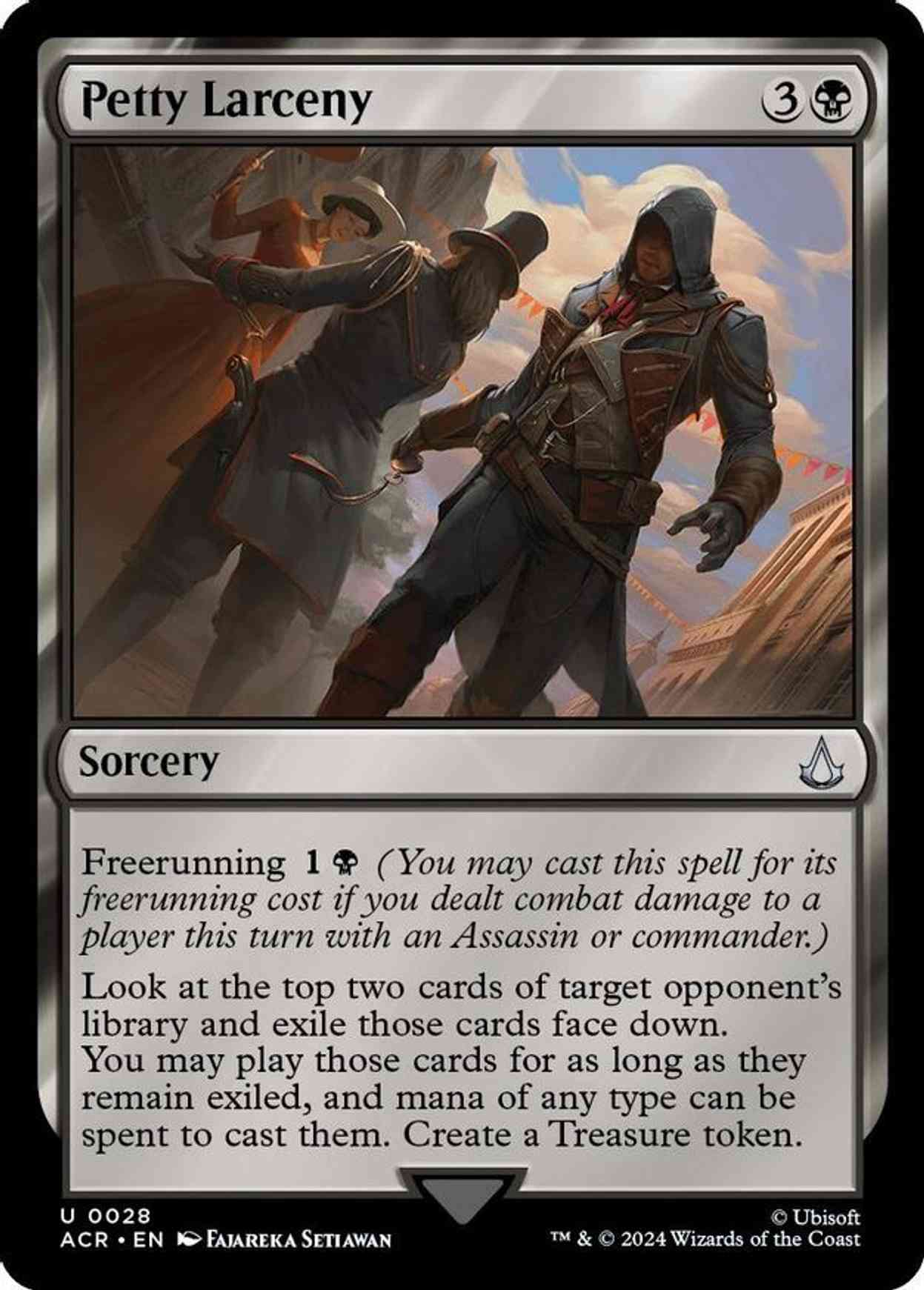 Petty Larceny magic card front