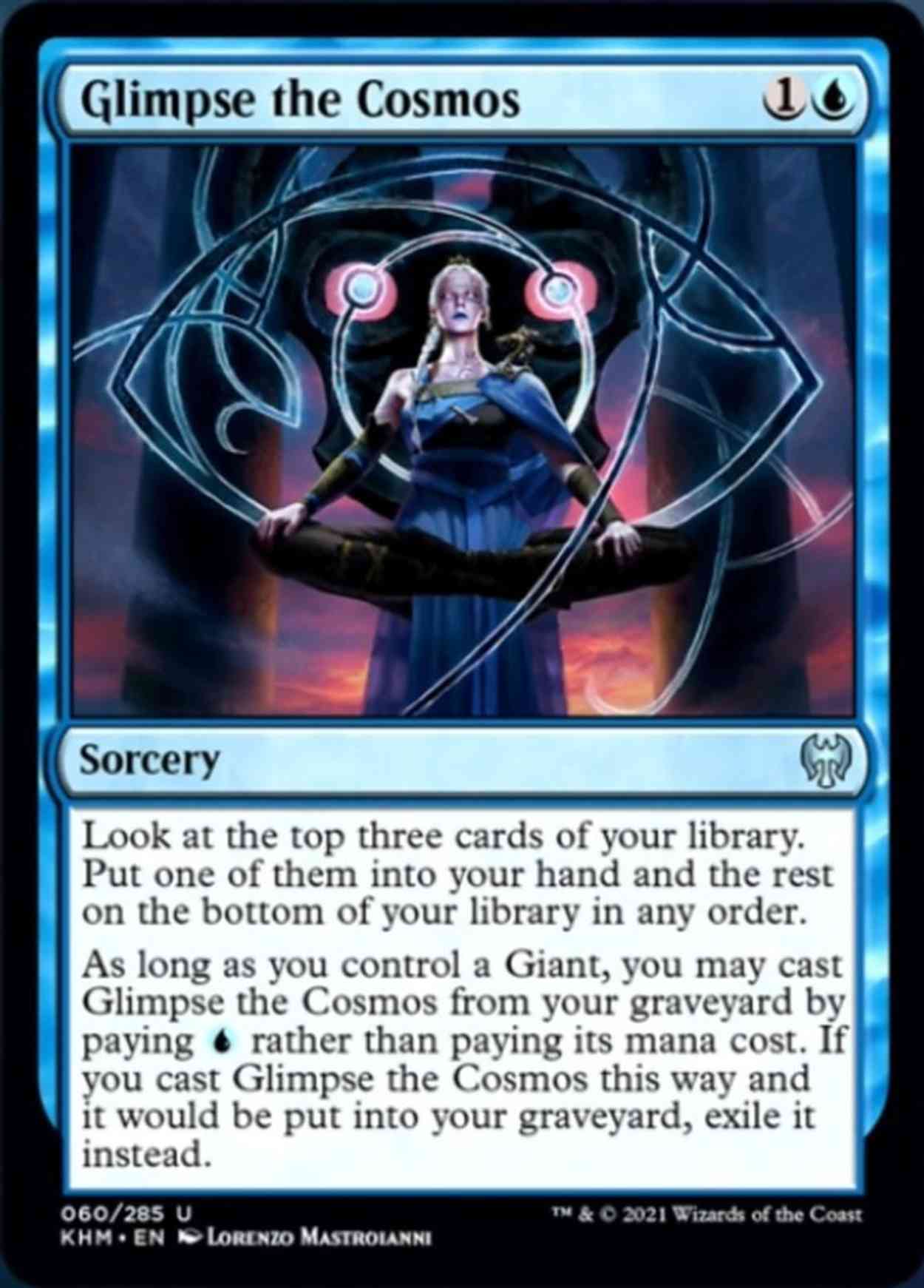 Glimpse the Cosmos magic card front