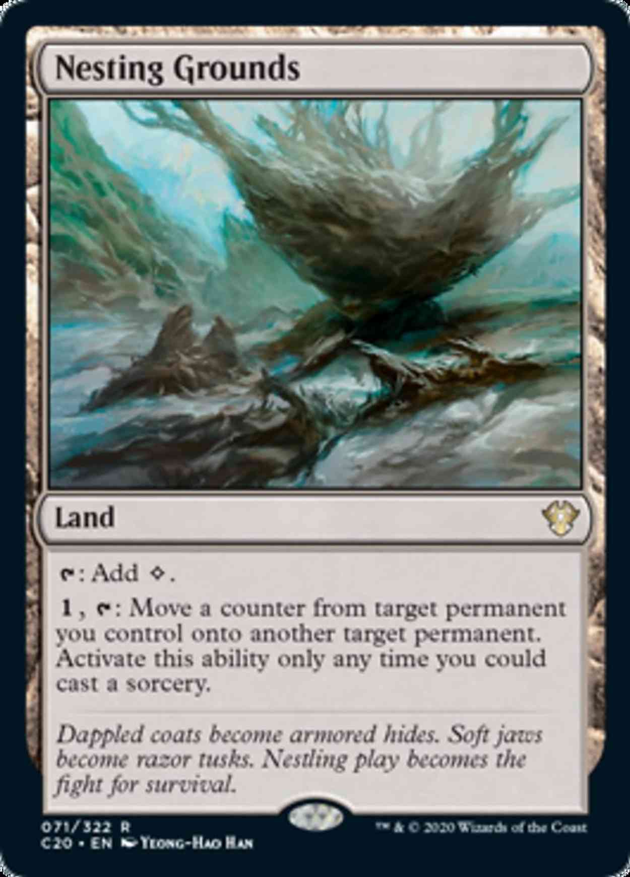 Nesting Grounds magic card front