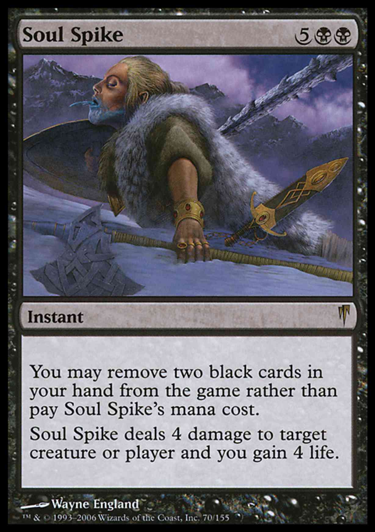 Soul Spike magic card front