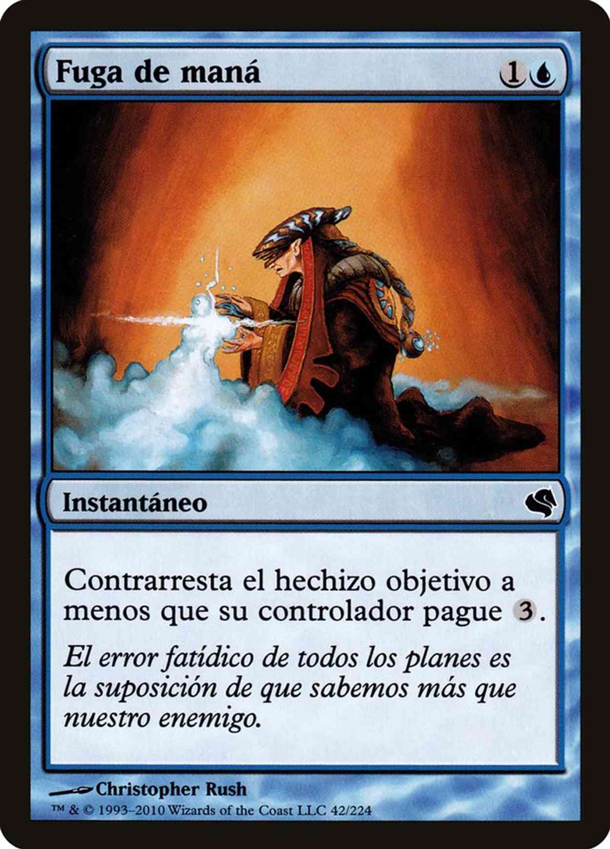 Mana Leak (Retro Frame) magic card front