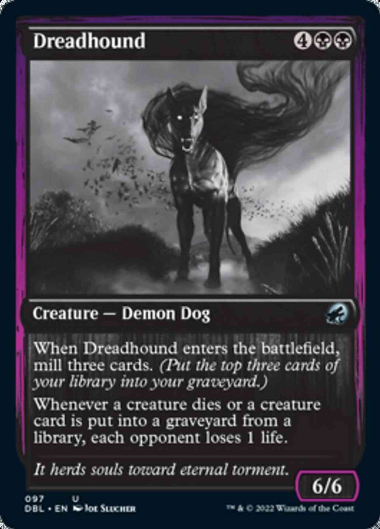 Dreadhound magic card front