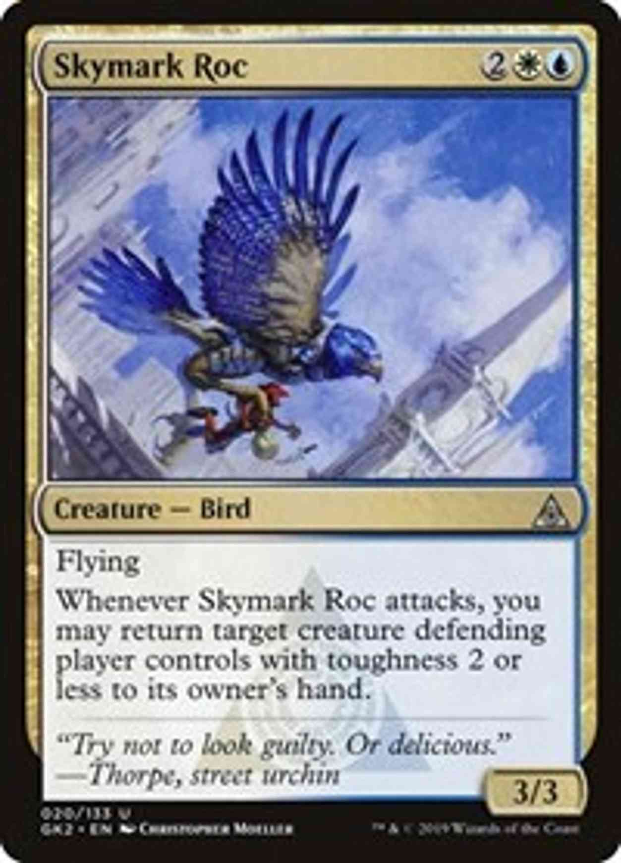 Skymark Roc magic card front