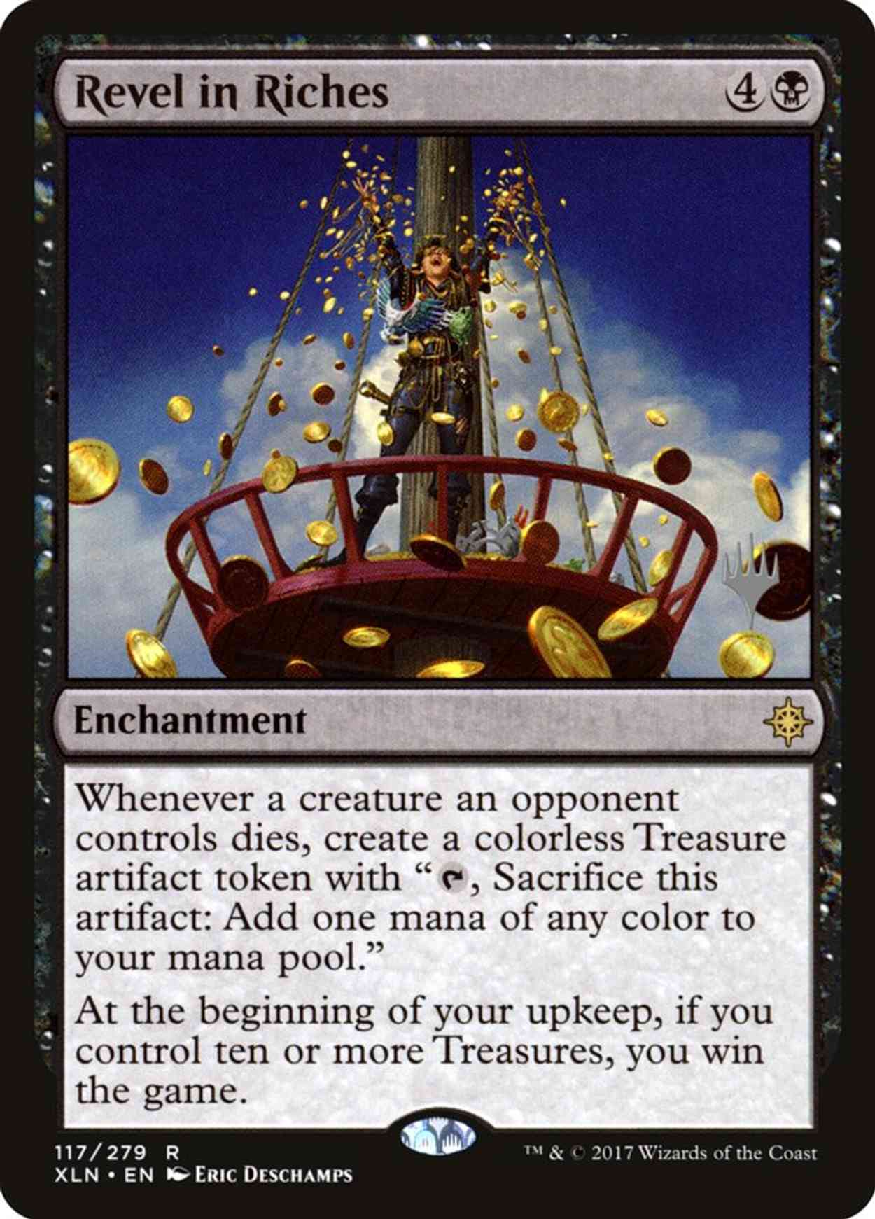 Revel in Riches magic card front