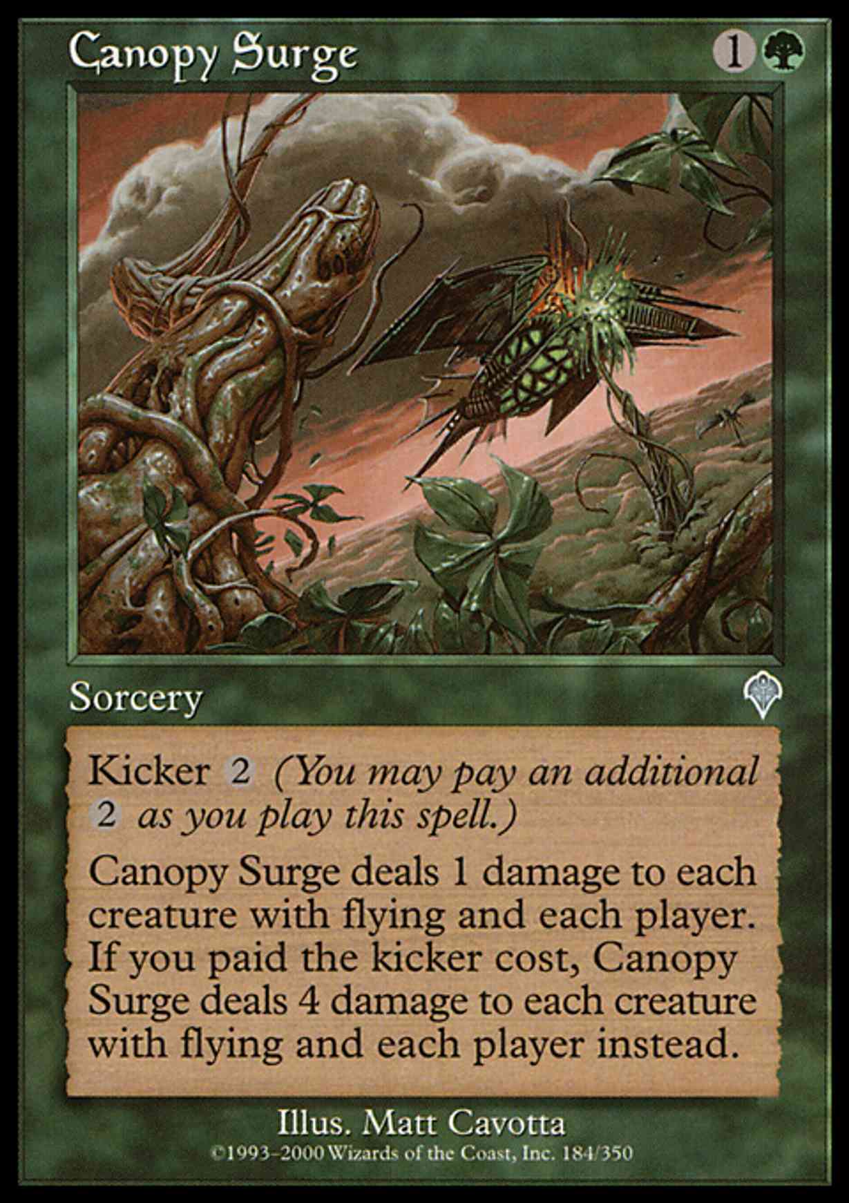 Canopy Surge magic card front