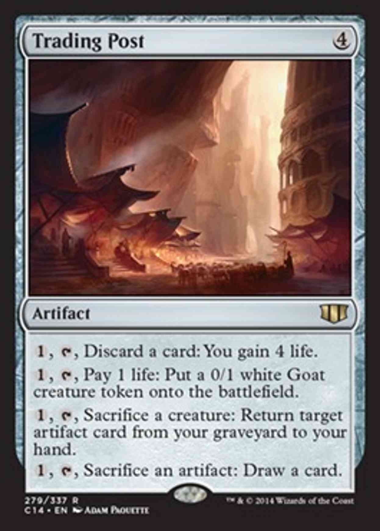 Trading Post magic card front