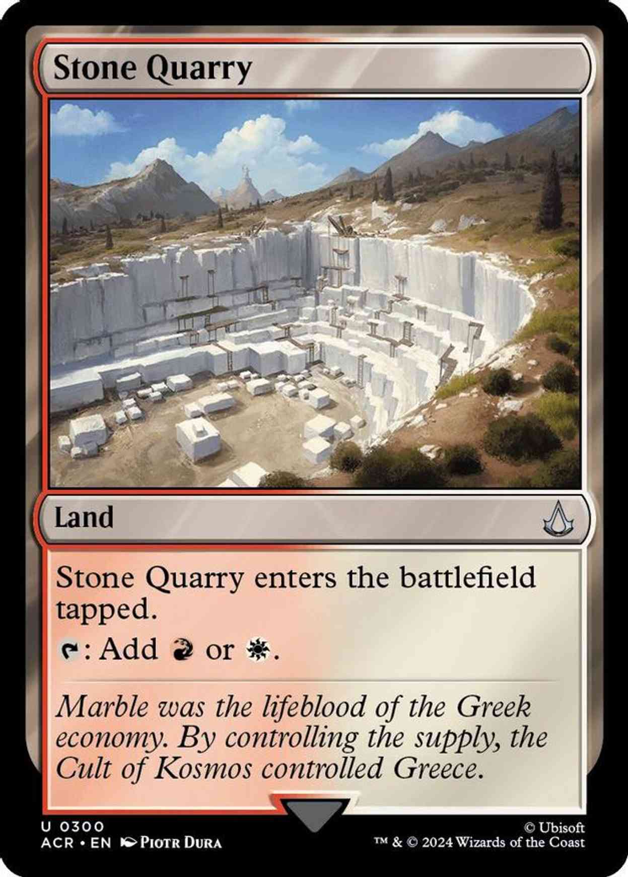 Stone Quarry magic card front