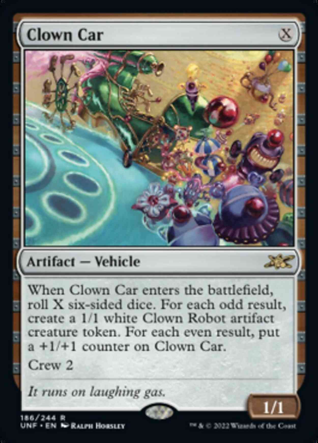 Clown Car magic card front