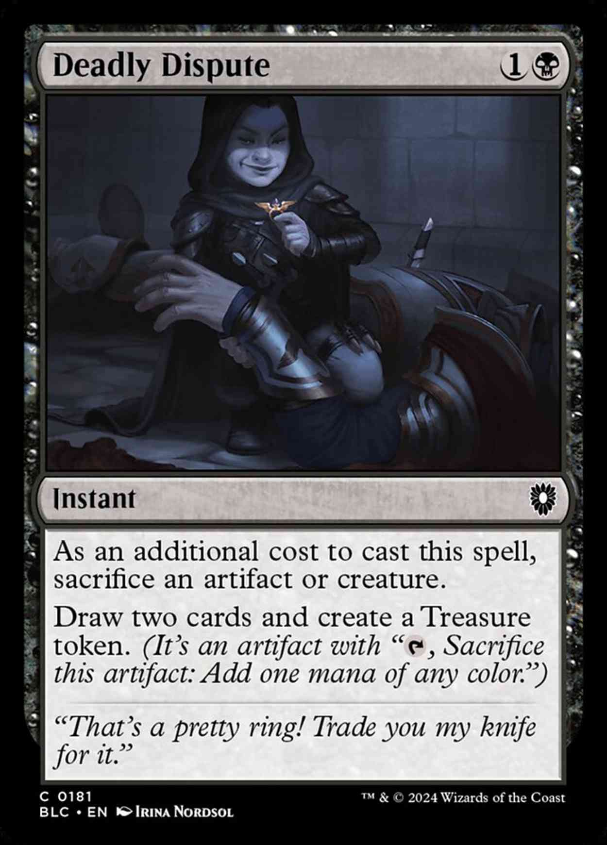 Deadly Dispute magic card front