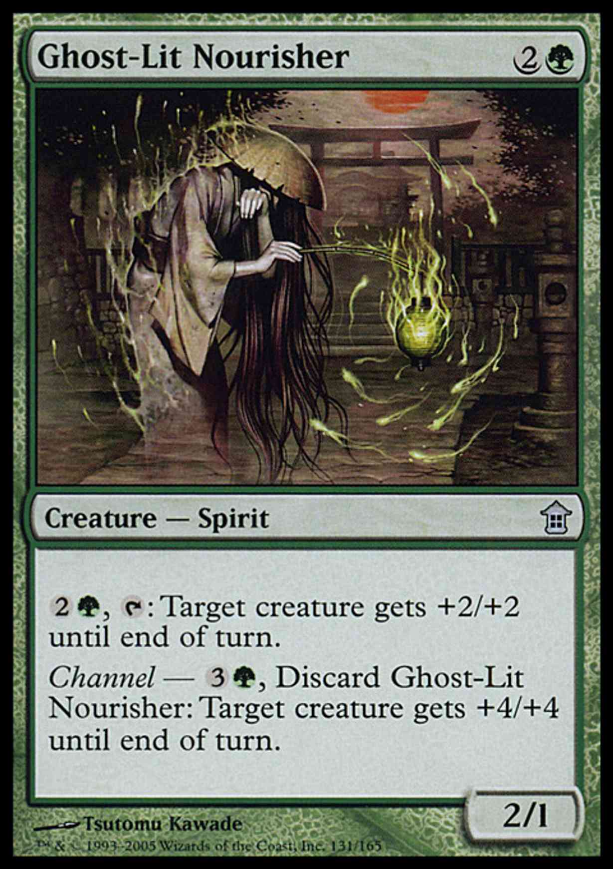 Ghost-Lit Nourisher magic card front