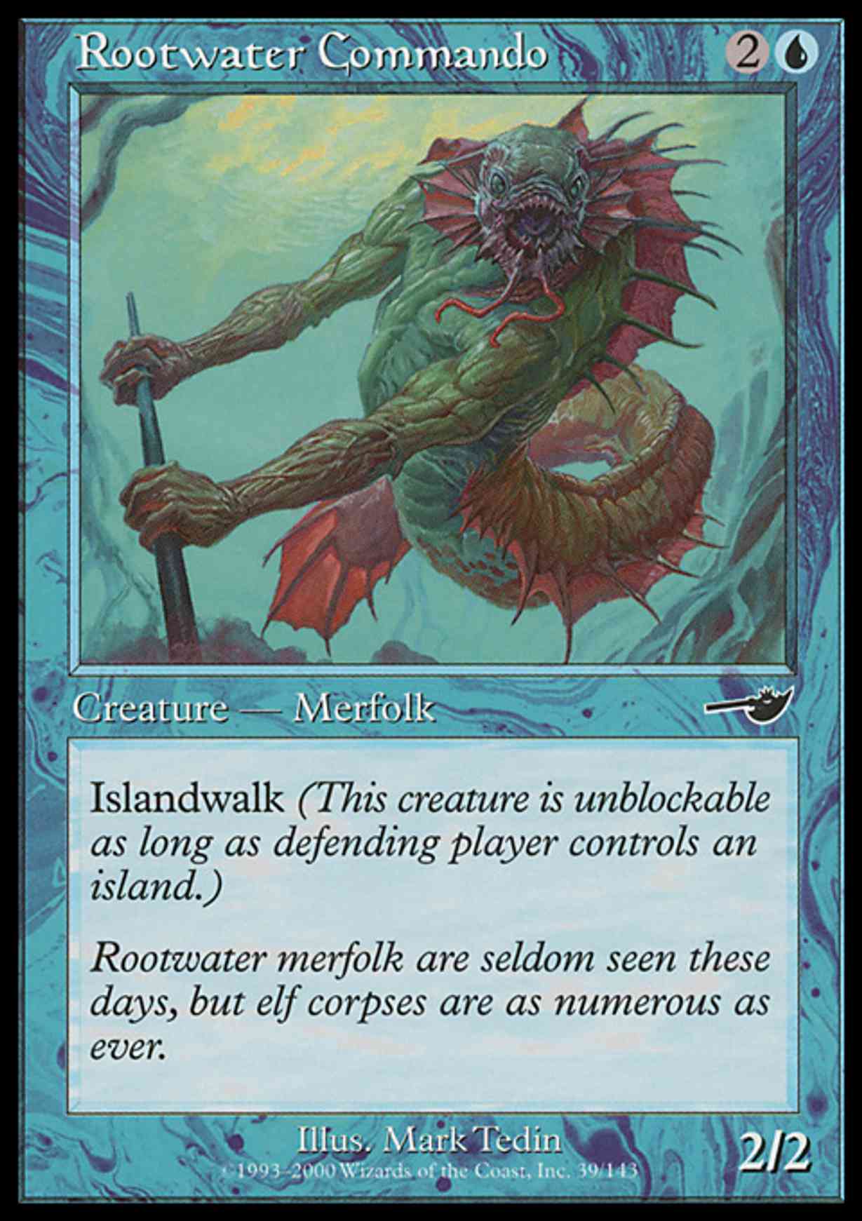Rootwater Commando magic card front