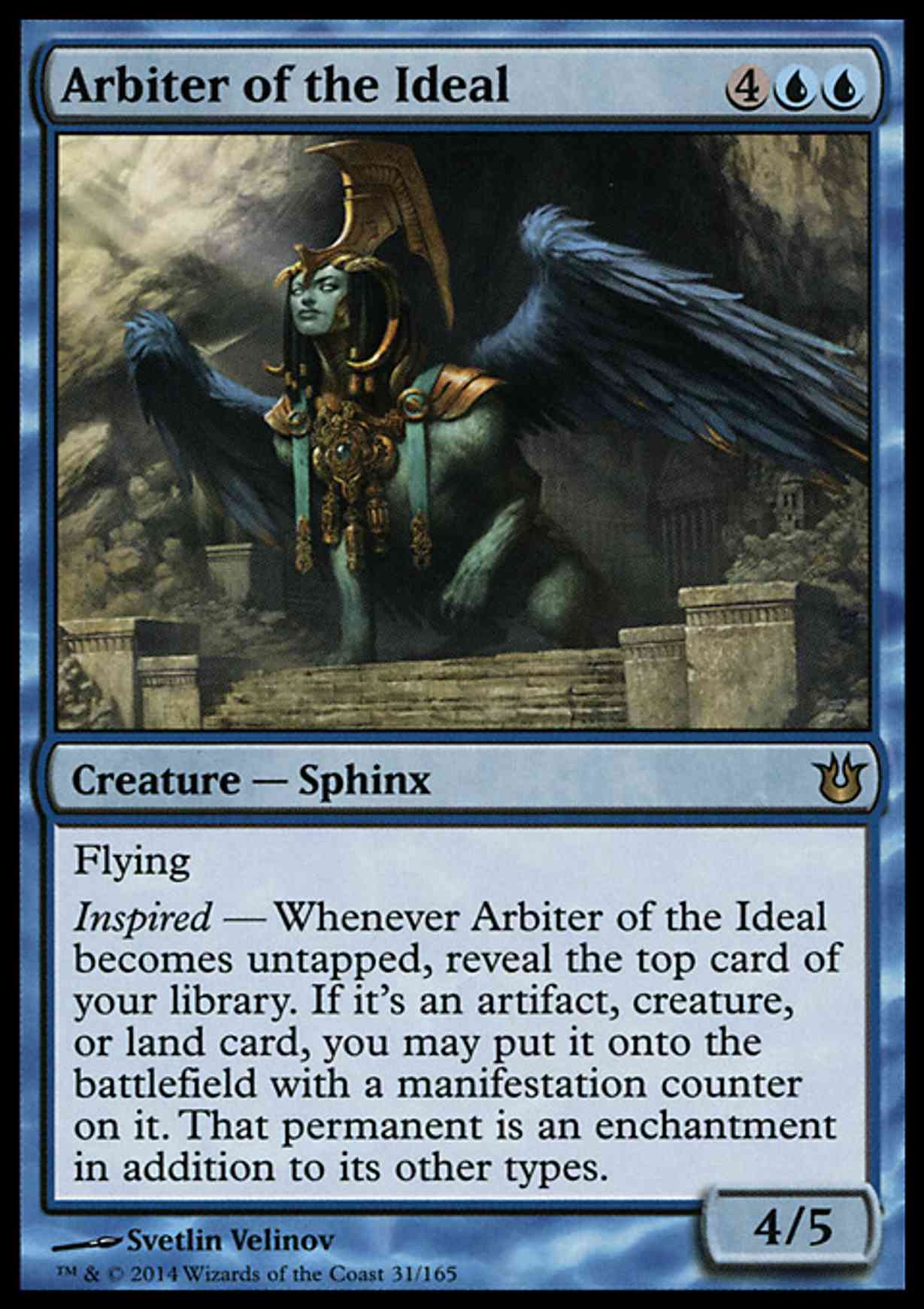 Arbiter of the Ideal magic card front