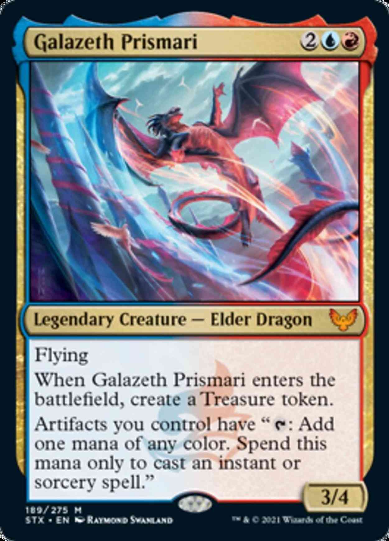Galazeth Prismari magic card front