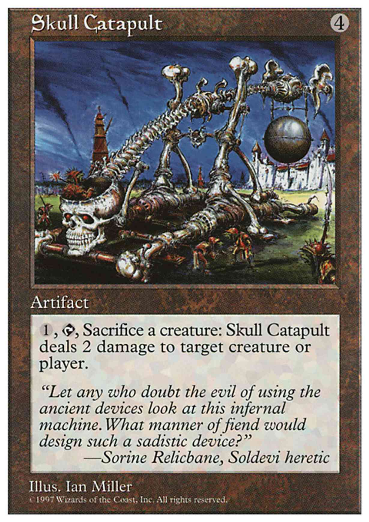 Skull Catapult magic card front