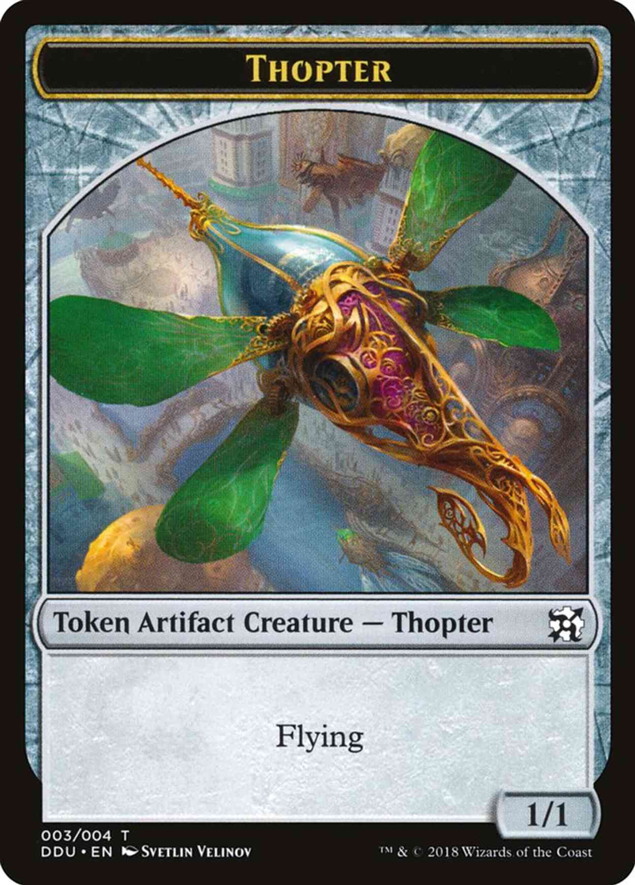 Thopter Token (003) magic card front