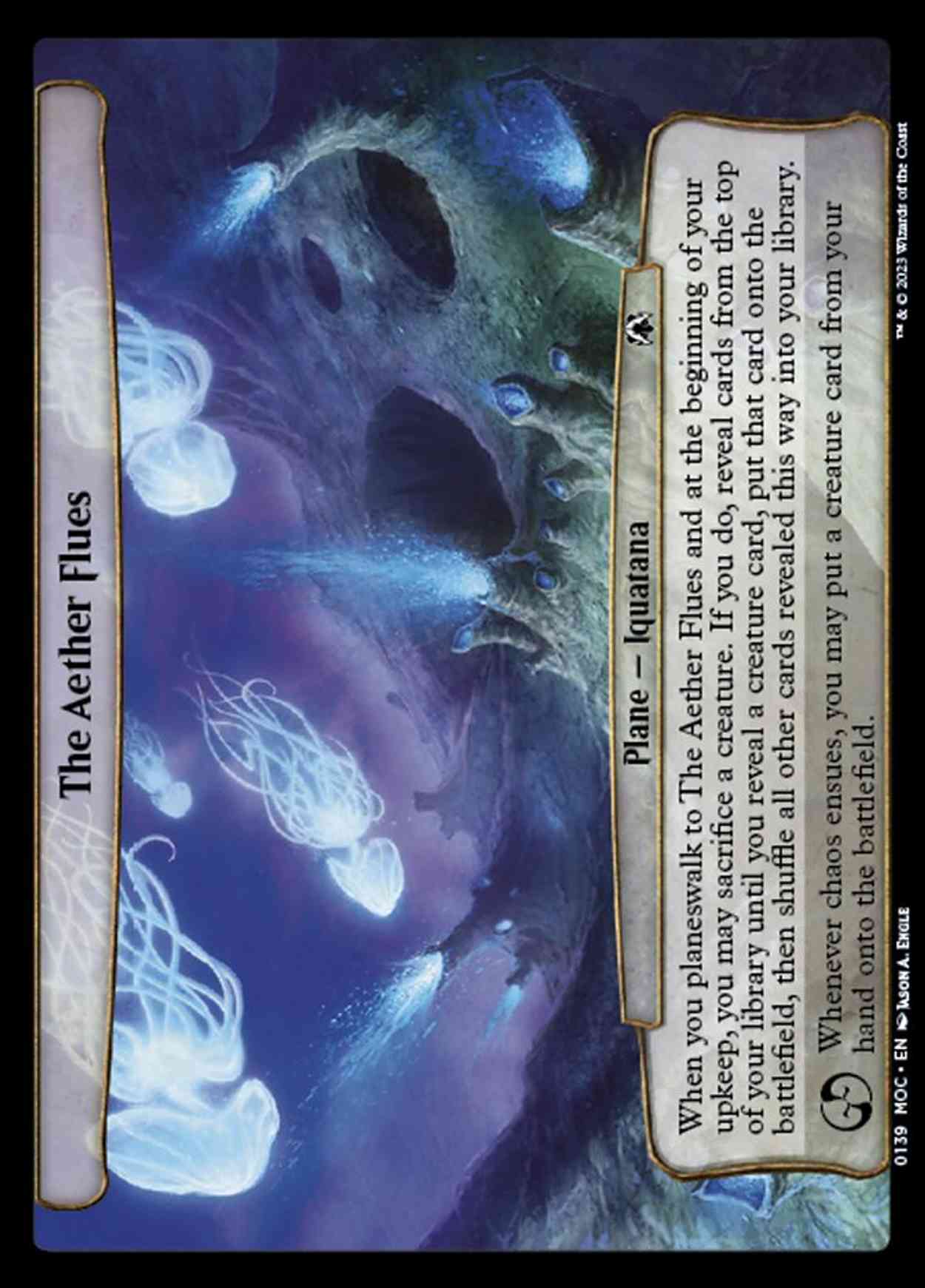 The Aether Flues magic card front