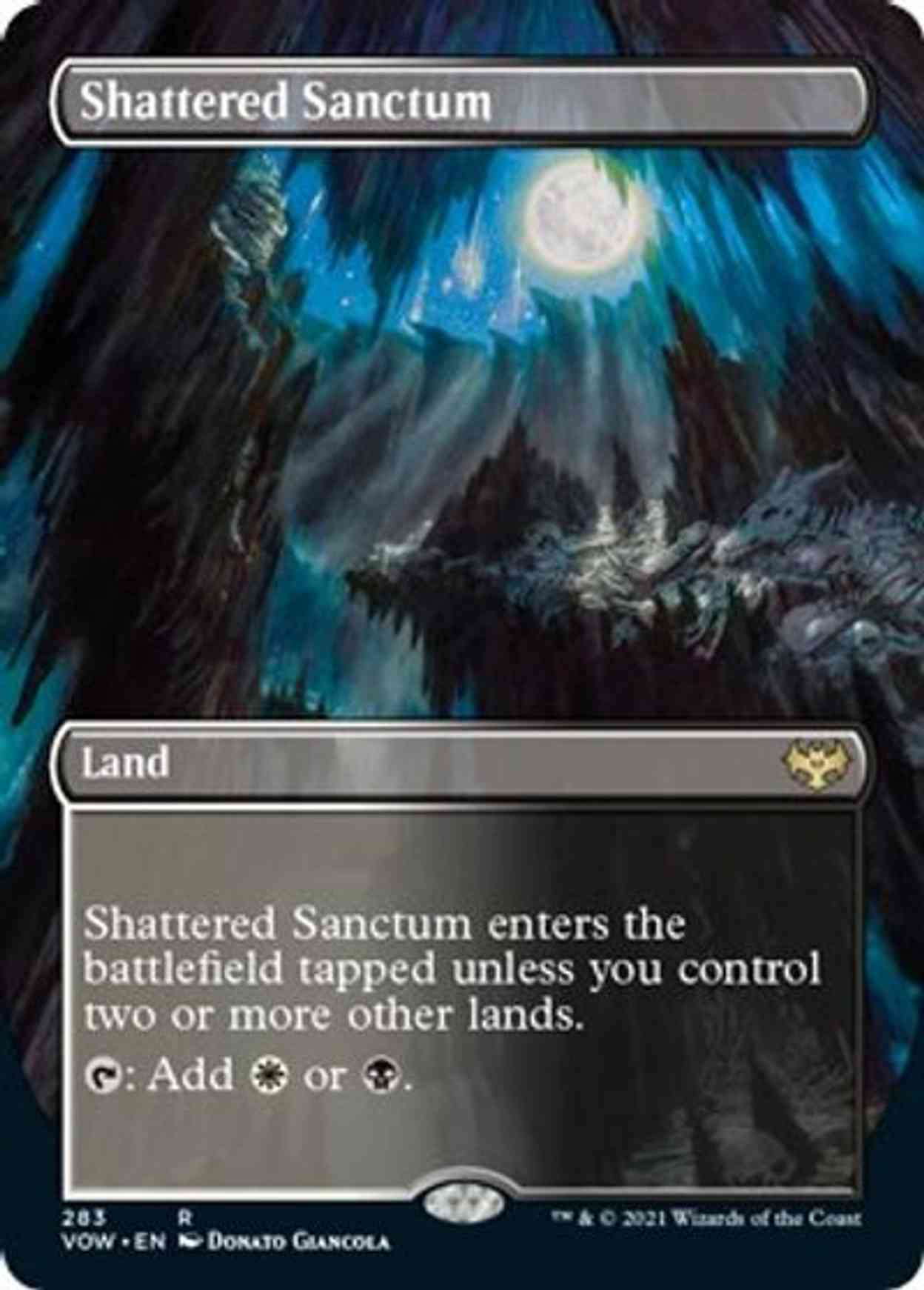 Shattered Sanctum (Borderless) magic card front