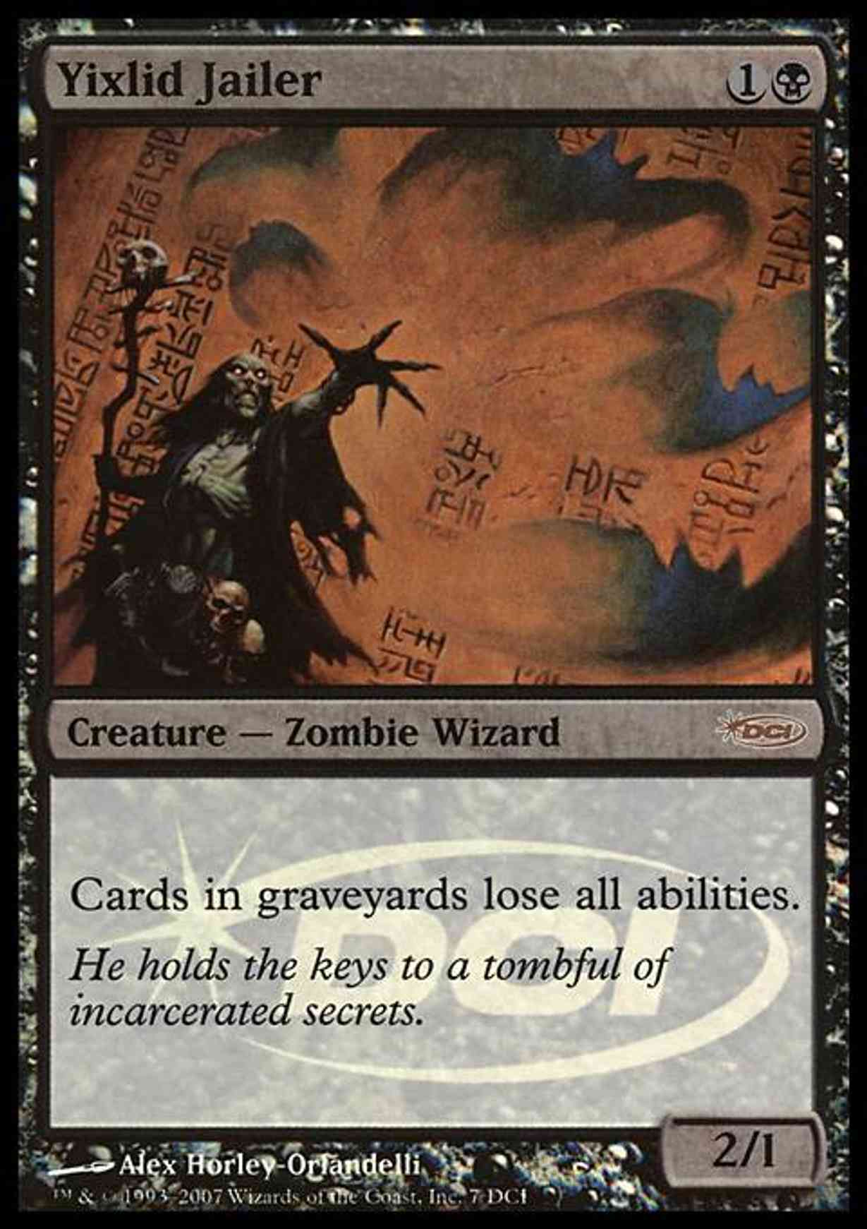 Yixlid Jailer magic card front