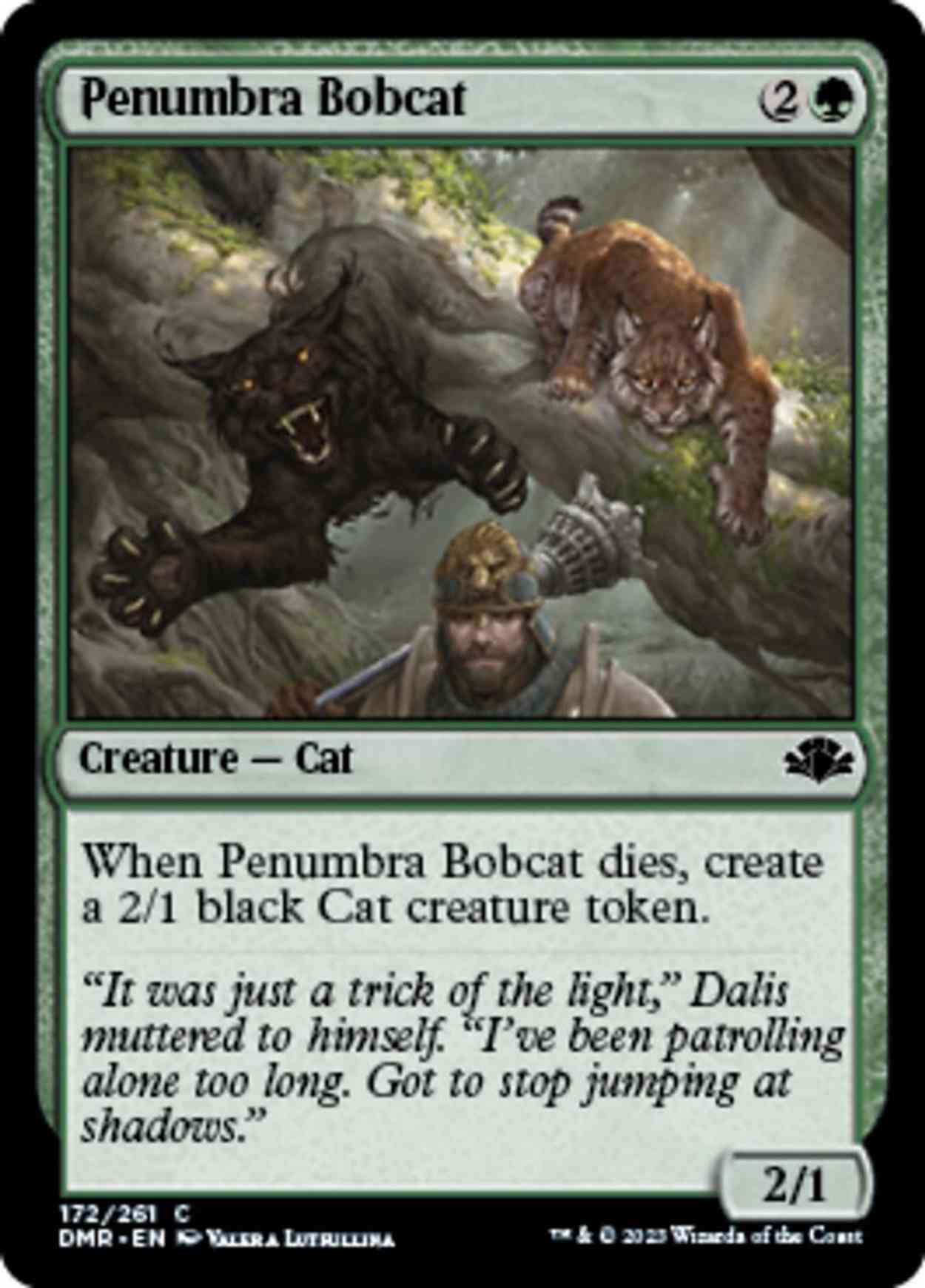 Penumbra Bobcat magic card front