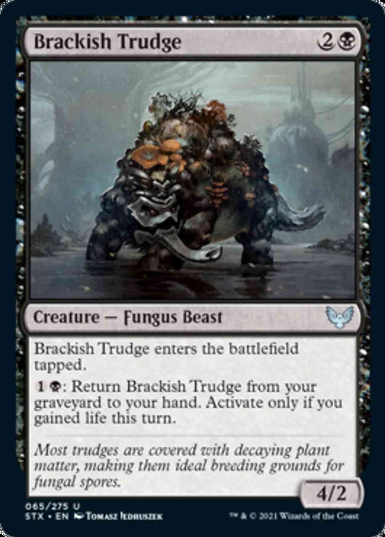 Brackish Trudge magic card front